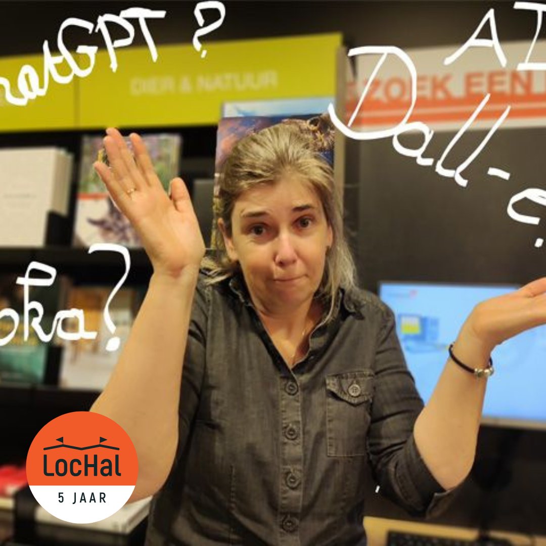🎉𝟱 𝗝𝗔𝗔𝗥 𝗟𝗢𝗖𝗛𝗔𝗟🎉
Vier het 5 jarig jubileum van de LocHal met een informatiebijeenkomst over ChatGPT en AI. Leer tijdens deze gratis bijeenkomst hoe je deze technologie kan benutten en hoe je er veilig mee om kunt gaan. lochal.nl/5-jaar-lochal