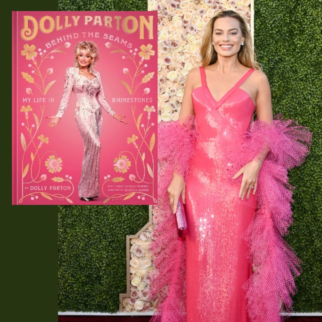 Waterstones's tweet photo. Margot Robbie and @DollyParton's Behind the Seams: My Life in Rhinestones 💕

Available here: https://t.co/pxf30JPfaA #GoldenGlobes #lookstobooks #MargotRobbie #Barbie https://t.co/dhktCV0o6X