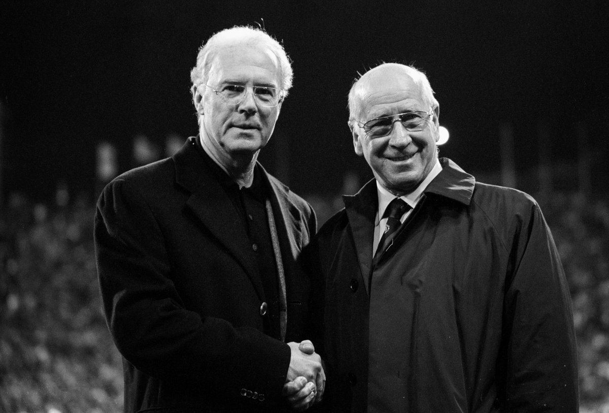 Rivals on the pitch.
Eternal respect off it.
Now, together at rest.

Sending heartfelt condolences to our counterparts at Bayern Munich as we mourn the loss of a true great, Franz Beckenbauer ❤️