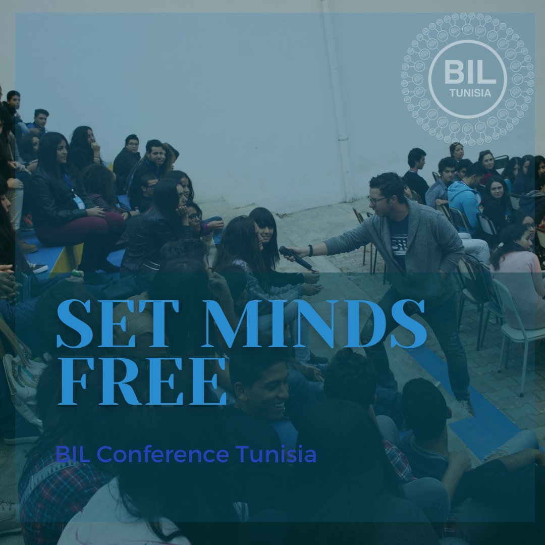 BilTunisia's tweet image. BIL Conference Tunisia est une conférence annuelle non formelle qui se tient en Tunisie. Elle est organisée par une communauté de personnes passionnées par le partage d'idées et le changement positif. La conférence est ouverte à tous.
