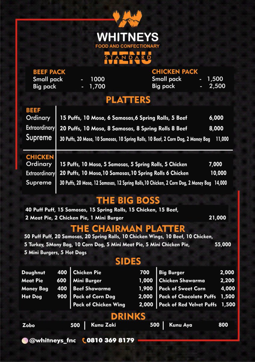 whitneys_fnc's tweet image. Your favourite small chops brand reopens Wednesday, 10th! We can’t wait to serve you😁🎉
#smallchops #SmallBiz #smallbusinessowner #BettaEdu #Teebillz #Wike