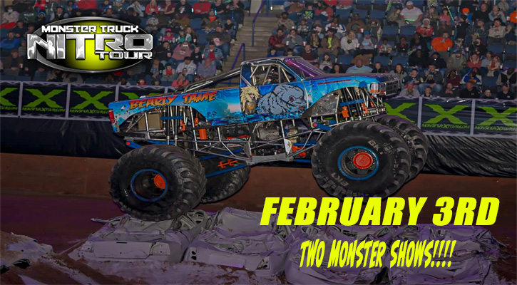 Gearing up for a day of Monster Trucks at the James Brown Arena on February 3rd! It's less than a month away so get your tickets now! Tickets 👉bit.ly/3QuFgkD