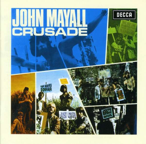John Mayall & the Bluesbreakers - Crusade, 1967  
It was the follow-up to A Hard Road, also released in 1967. 
The album was the first recordings of the then-18-year-old guitarist Mick Taylor. 
Crusade was produced by Mike Vernon. 
#JohnMayall #Bluesbreakers
