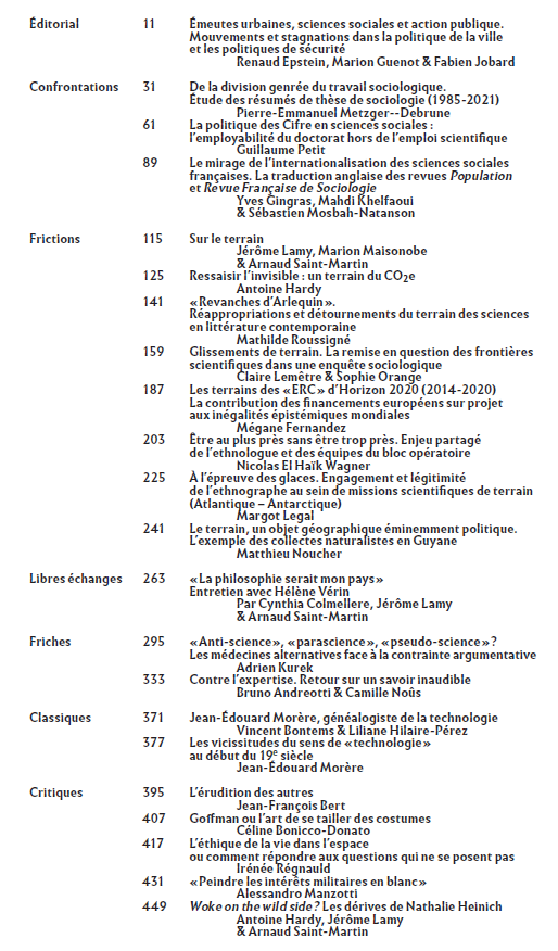 Revue Zilsel (@revuezilsel) on Twitter photo On se fait plus rare par ici (la faute à Elon Musk), mais on bosse dur. Sachez en tout cas que le No. 13 est imprimé et en cours d'acheminement vers les librairies. Il pourra être commandé également via editions-croquant.org. Bientôt sur <a href="/Cairninfo/">Cairn.info</a>.
Et bien sûr : bonne année ! On se fait plus rare par ici (la faute à Elon Musk), mais on bosse dur. Sachez en tout cas que le No. 13 est imprimé et en cours d'acheminement vers les librairies. Il pourra être commandé également via editions-croquant.org. Bientôt sur <a href="/Cairninfo/">Cairn.info</a>.
Et bien sûr : bonne année !