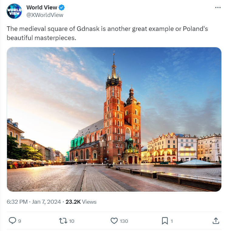 This might be my favourite ever tweet #Gdnask