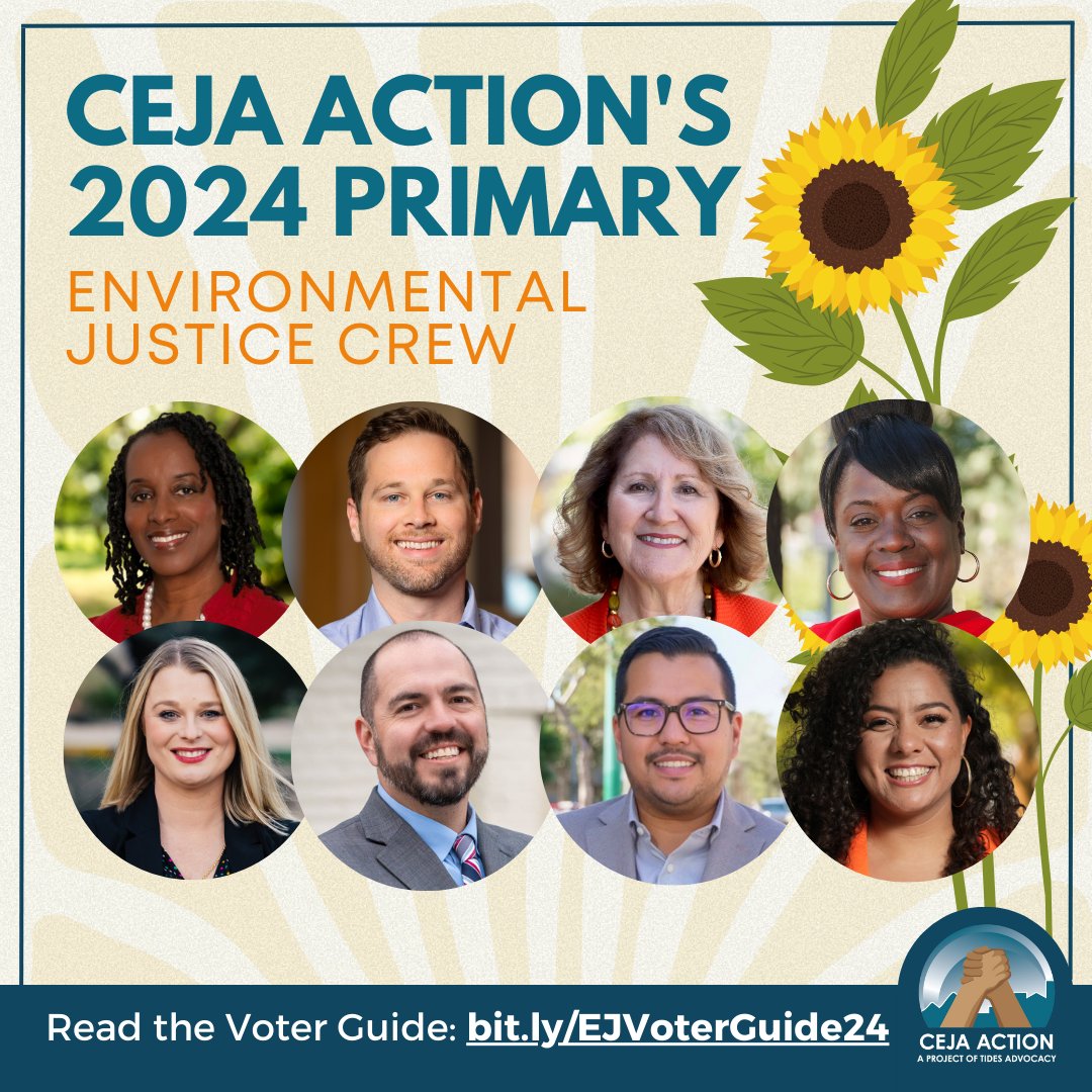 ✊🏽 Vote for #environmentaljustice to protect the health of working class communities of color ✊🏽 

Check out the @CEJAAction #EJVoterGuide to learn which candidates stand for EJ → ceja-action.org/2024/01/08/202…