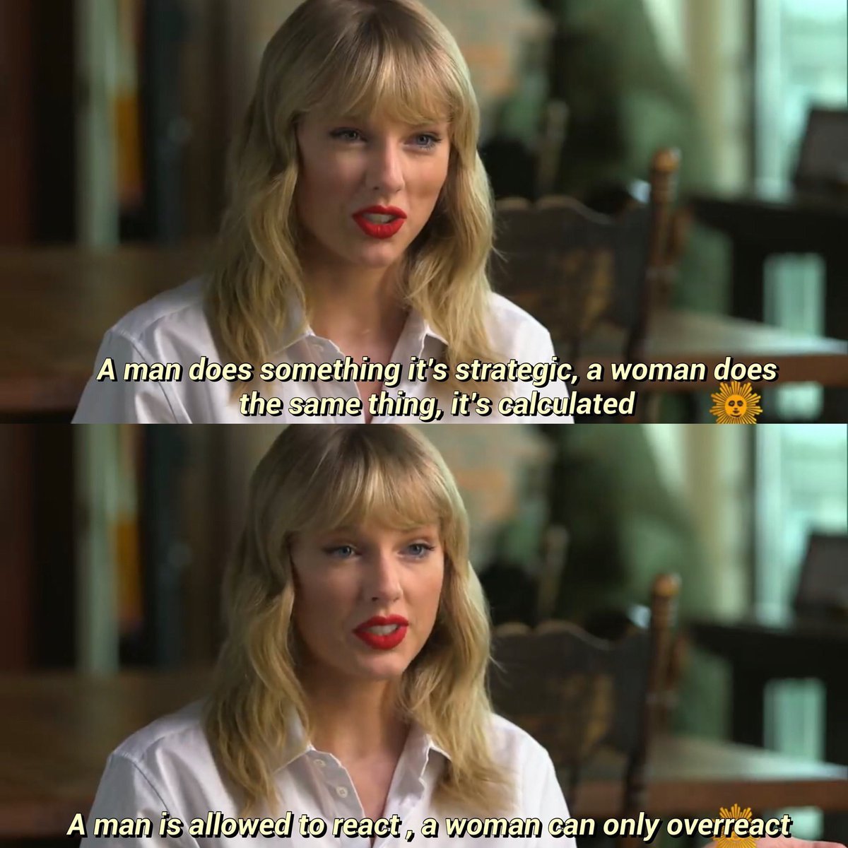 a man not laughing at a joke about himself = stupid joke

a woman not laughing at a joke about herself = she can’t take a joke

i thought life will be different in 2024