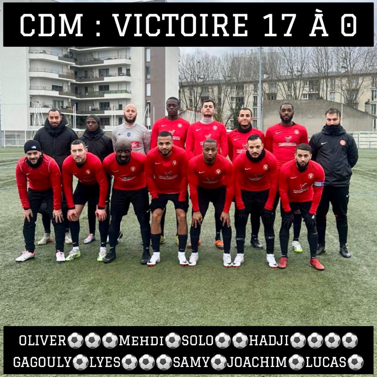 🔢 𝗥𝗘𝗦𝗨𝗟𝗧𝗔𝗧𝗦

⚽️ Voici les scores des matchs du week-end !!!

📸 Rendez-vous sur la 𝗦𝗧𝗢𝗥𝗬 de nos autres réseaux sociaux pour découvrir toutes les photos d’équipes : "𝗨𝗦 𝗩𝗜𝗟𝗟𝗘𝗝𝗨𝗜𝗙 𝗙𝗢𝗢𝗧" sur Facebook , Instagram , et Snapchat !