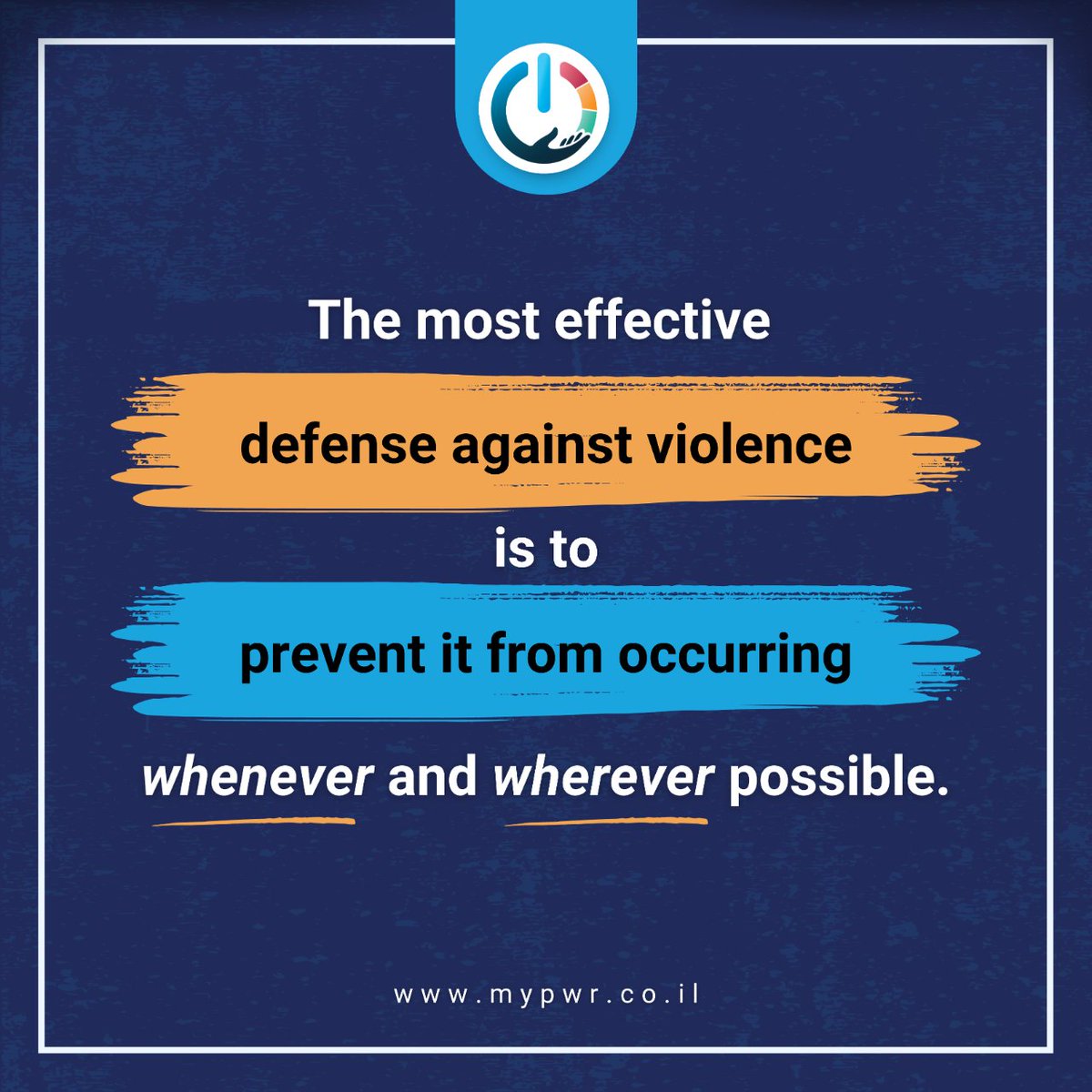 At MyPwr, we believe that the most effective defense against violence is to prevent it from occurring whenever and wherever possible.

Stay tuned this week as we dive into the tools the MyPwr App provides to prevent violent interactions.

#ViolencePrevention #Skills #MyPwrApp