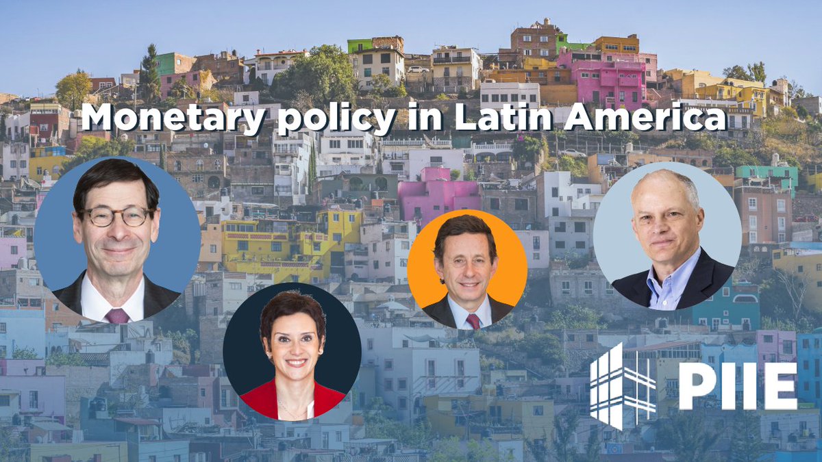 Join us TOMORROW Jan 9 for a discussion on lessons from post-pandemic monetary policy in Latin America, how the easing cycle should continue, & main financial risks the region faces with Monica de Bolle, José De Gregorio, & @alejandrowerne7. Info/register: piie.com/events/monetar…