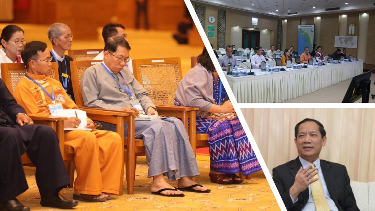 MoeSatKhinn's tweet photo. #NSPNC has invited 7 EAOs are to meet with Alounkeo Kittikhoun, ASEAN special envoy to #Myanmar on 10 Jan. #PNLO #DKBA #KNU #KNLAPC #LDU #ALP have agreed to participate. Special Envoy will also meet with #UEC President and registered political parties on 12 Jan as well. #Myanmar https://t.co/eBPcWWarsP