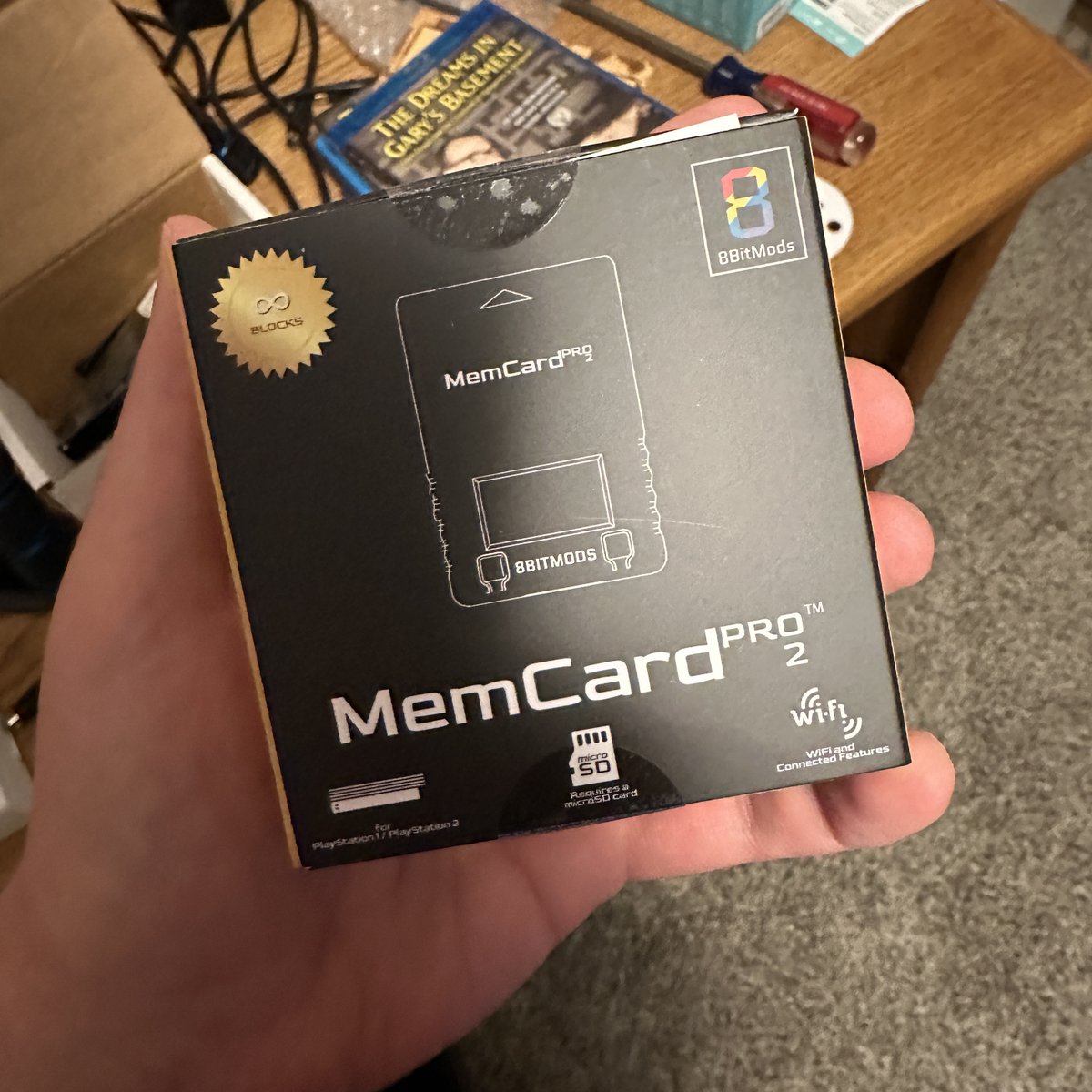 GameSack's tweet image. If you have any @8bitmods MemCardPros (PS1, PS2 or GC), it&apos;s worth it to download the MemCardPro Renamer from Niemasd here: github.com/niemasd/MemCar…

This duplicates and renames the MCP saves into something recognizable and renames them back. PC, Mac, Linux. You&apos;ll need Python.