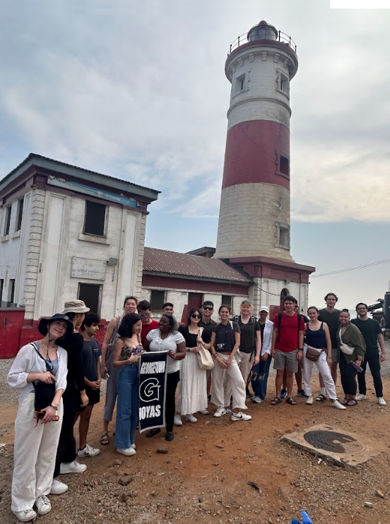 Global_MSB's tweet photo. A group of undergraduate students from the Business & Global Affairs program is currently in #Ghana to learn about the history of the country, the cocoa global value chain, and to present their final recommendations to their clients #MSBglobal #Accra https://t.co/JKGTYlj1BA