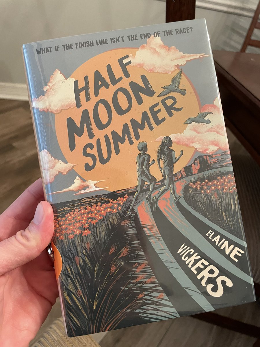 I didn’t want to ever put it down…the love for this one! Maybe because I’m a passionate runner myself, but I have all the 🫶 for HALF MOON SUMMER @ElaineBVickers 📚