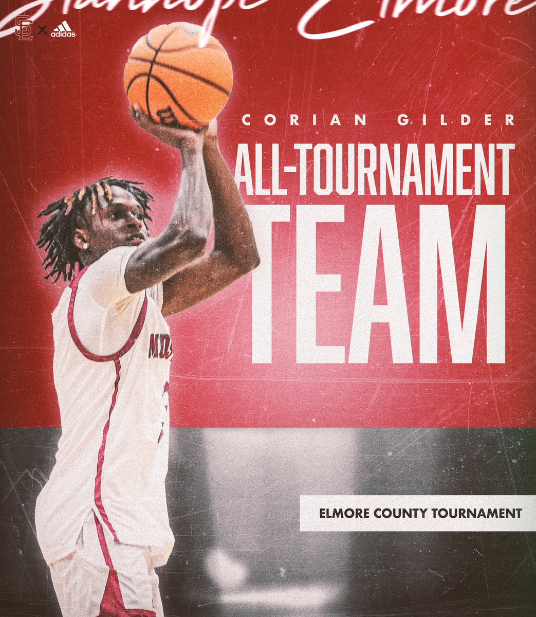 Congratulations to our senior guard on being selected to the All-Tournament team for the Elmore County Tournament! Great job 3! Let’s keep working!!