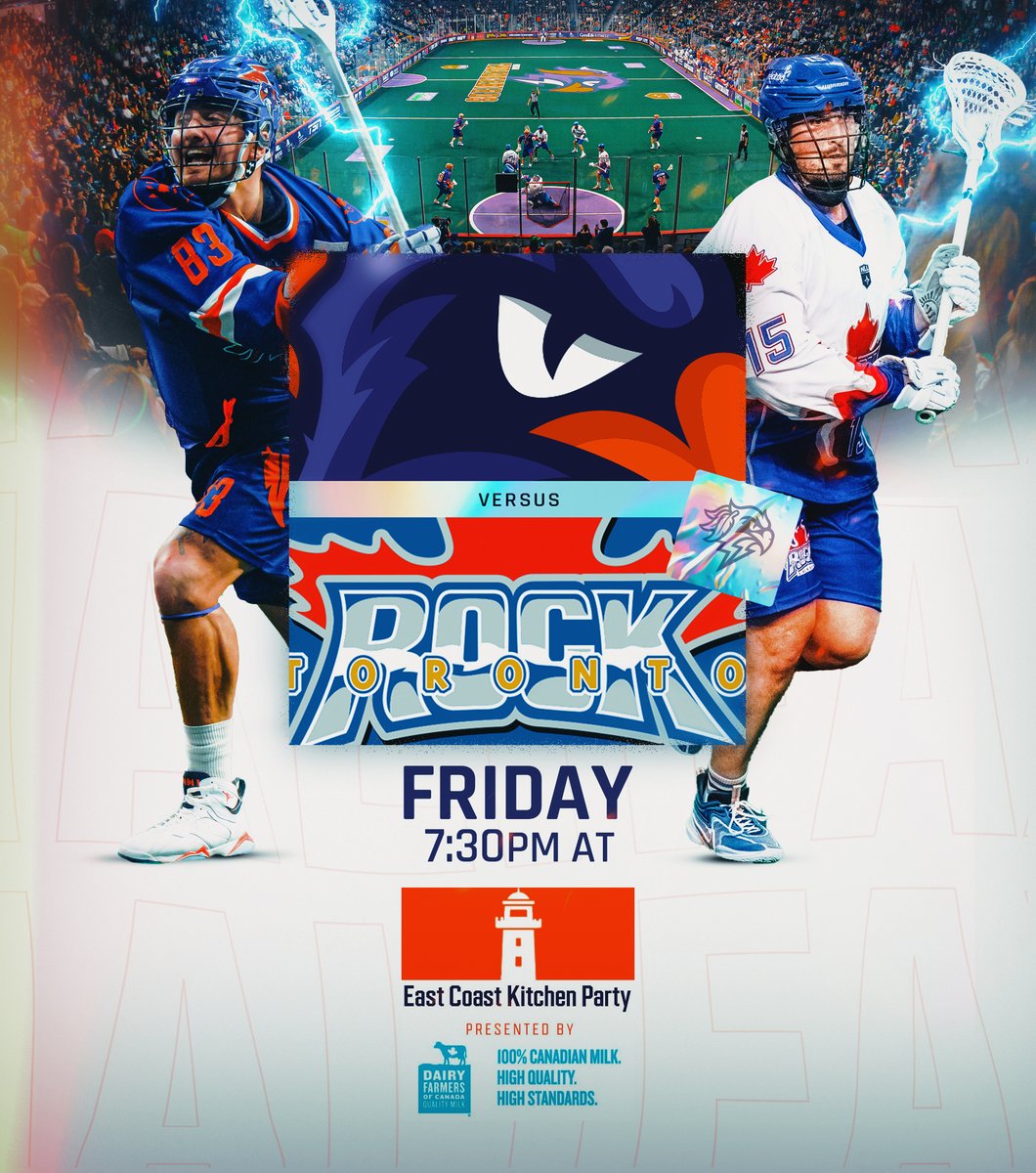 We are back in The Nest this Friday for an East Coast Kitchen Party, presented by Dairy Farmers of Nova Scotia⚡️

 Let's have some fun, Halifax!
🎟️ HalifaxThunderbirds.com/tickets