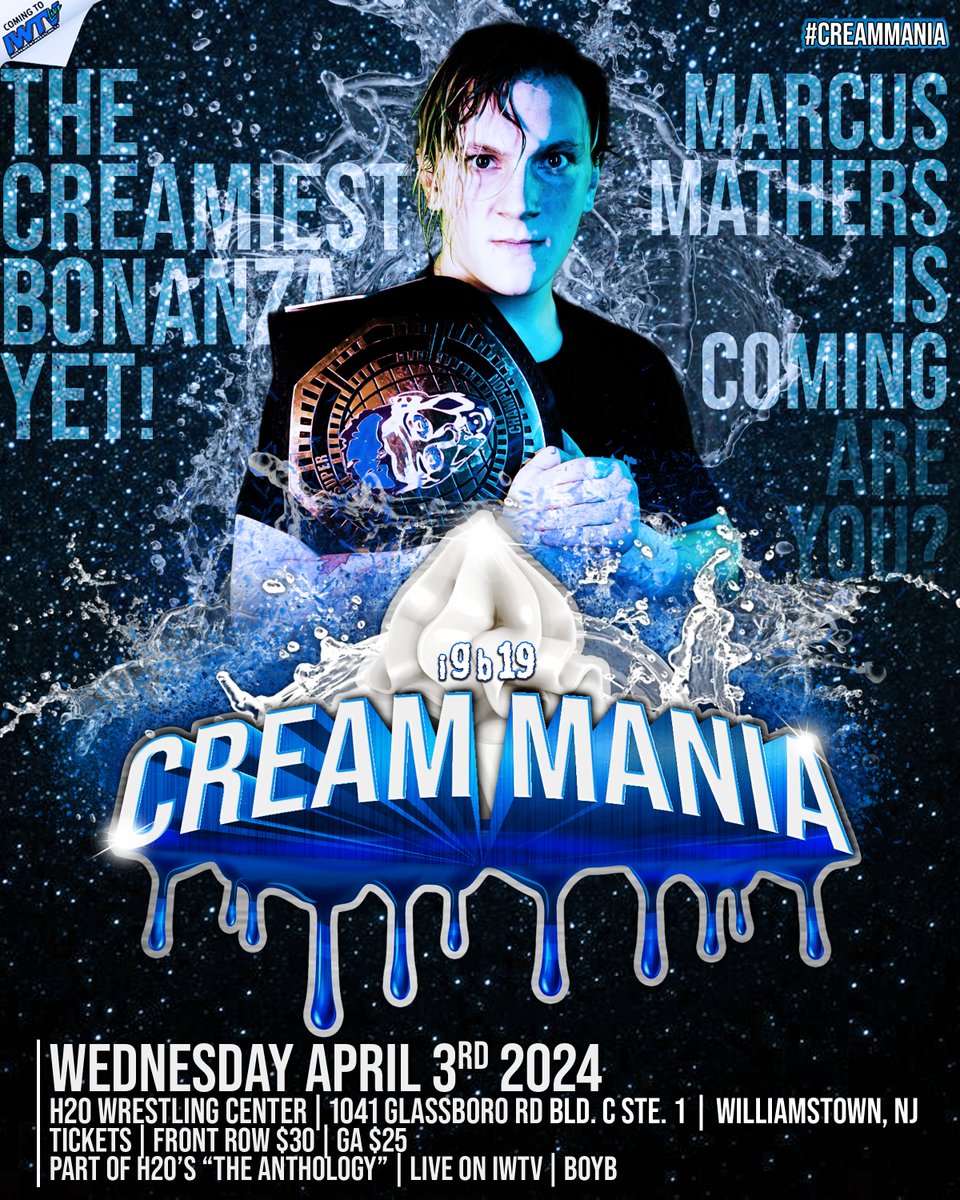 IGBonanza's tweet photo. The #IndyMachine
The IGB Champ!
@MarcusMathers1 will be defending his title at #CREAMMANIA
🍦🍦🍦
BUT who will it be against???
😉
Tickets are going fast!
Reserve yours now!
Dm or email:
IntergenderBonanza@gmail.com
Also in Action:
@EFFYlives
@Airica_Demia
+ more https://t.co/KR5icolGXr