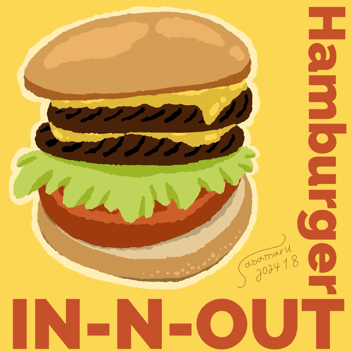 2024年
おめでとうございます🍔
今年も良い年になりますように！