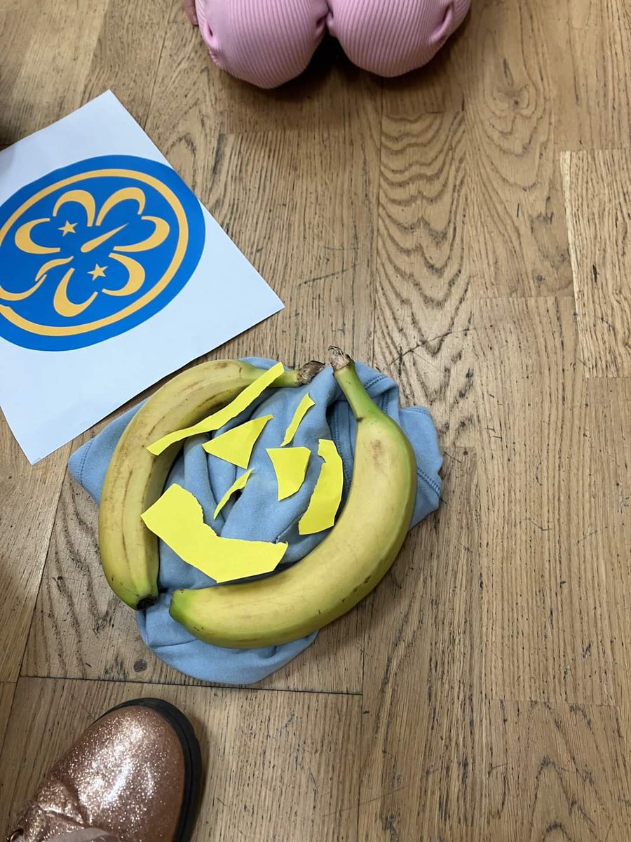 1stMeadowfield's tweet photo. What a lovely first night back at Brownies working together as a Six to recreate the trefoil. @GirlGuiding_DS @GirlguidingNEE @Girlguiding https://t.co/5Bh39qFt8r
