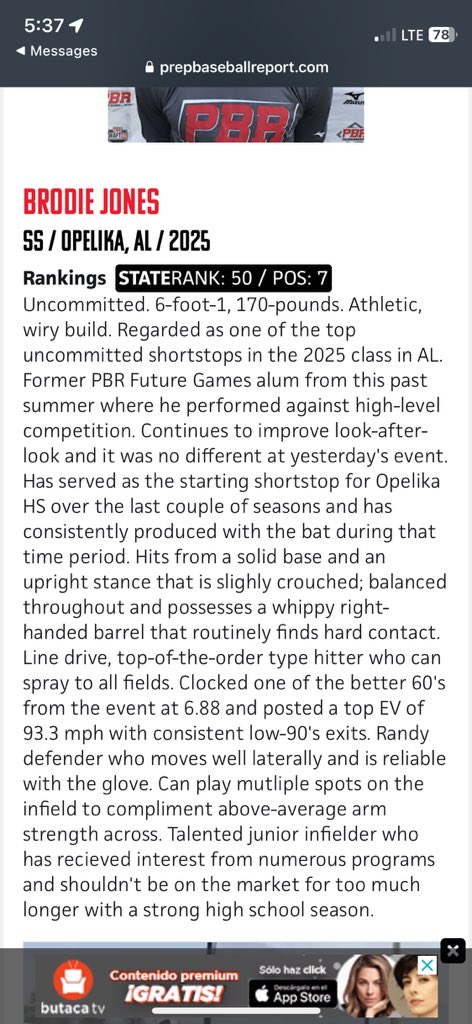 Brodiejones171's tweet image. Thank you for the write up!! @PBR_Alabama