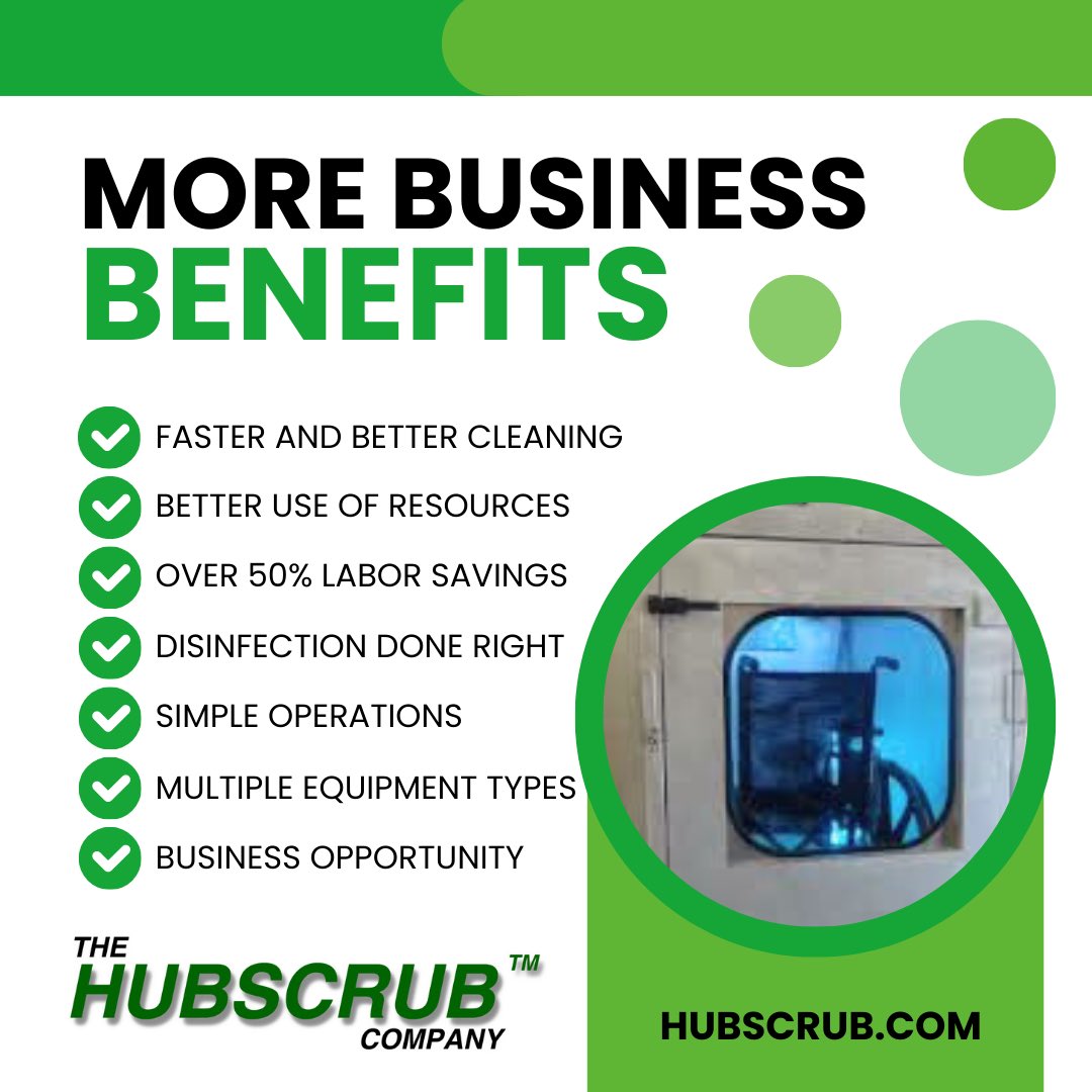 Discover more business benefits when you use Hubscrub. #letsconnect #qualityassurance #disinfection #infectioncontrol #medicalequipment #technology #cleaningsolutions #hubscrub #hospitals #nursinghomes #schools
