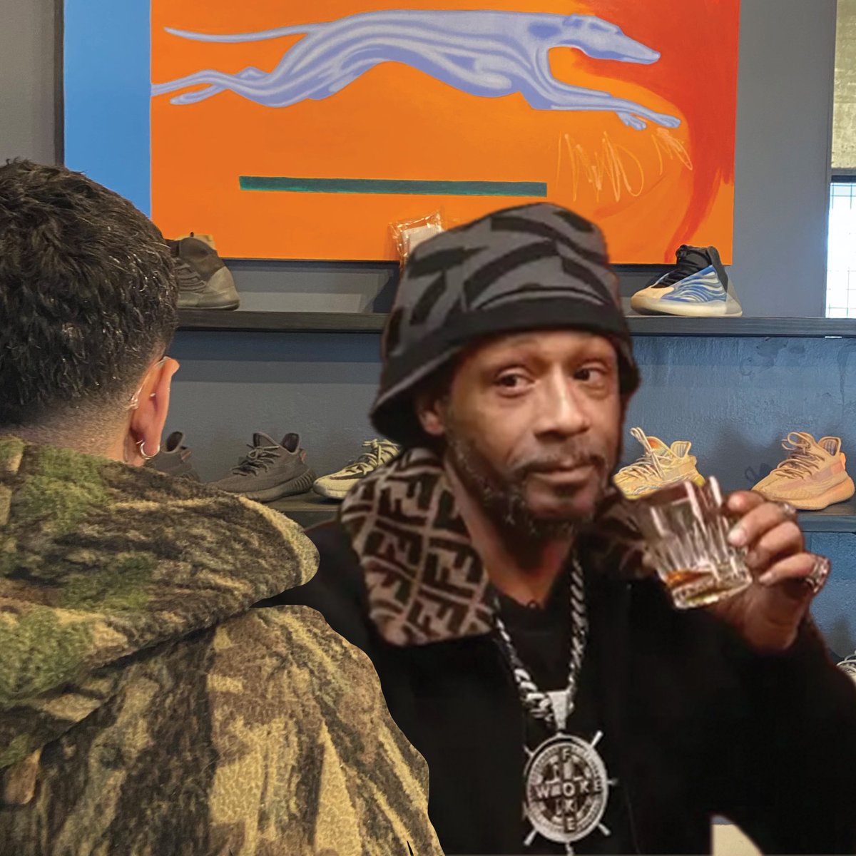 He said Kenny and Lzr kiss and that the Illuminati made Alec short
