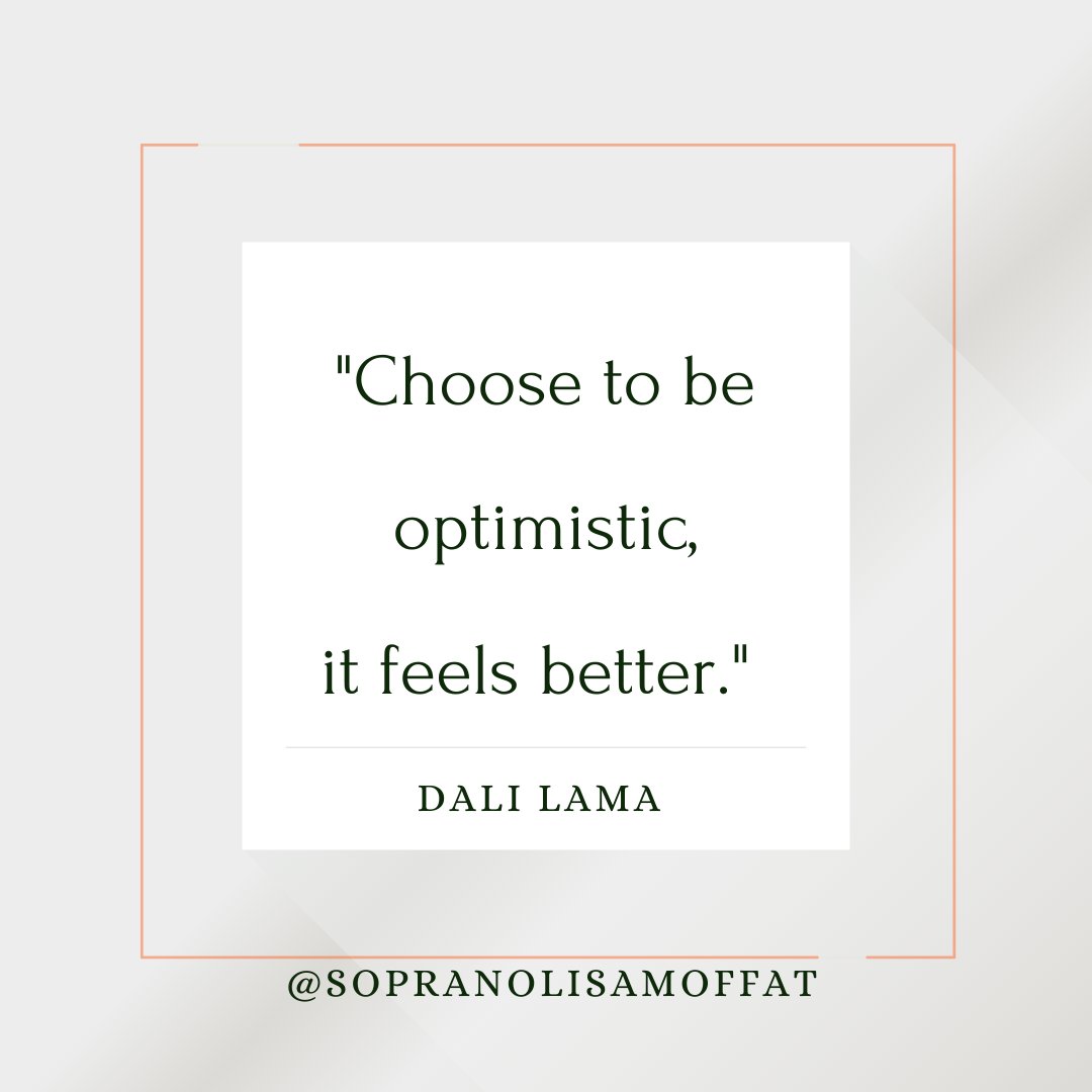 Are you an optimist, or a pessimist?..

#qotd #dalilamaquote #reset #goalsetting #balance  #sopranolisamoffat