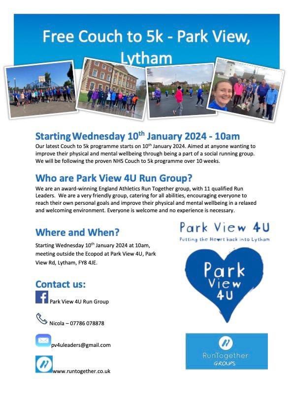 It’s nearly time! We can’t wait to get you started on your running journey 💙