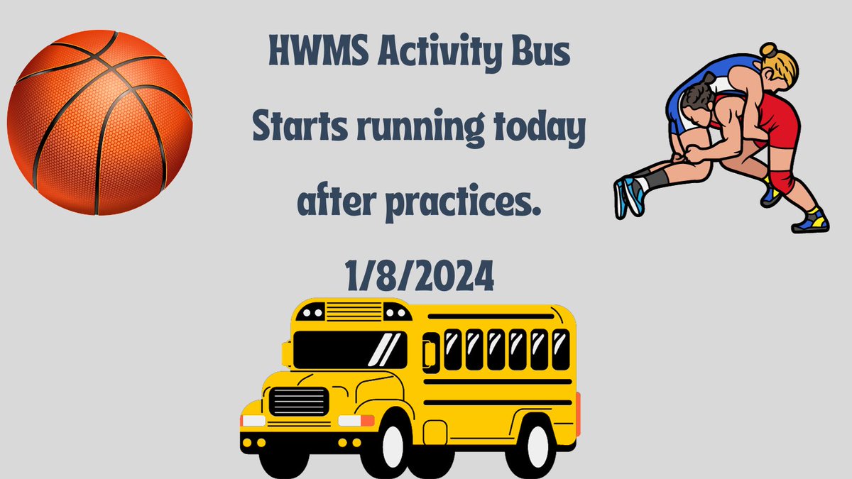 Activity bus up and running!