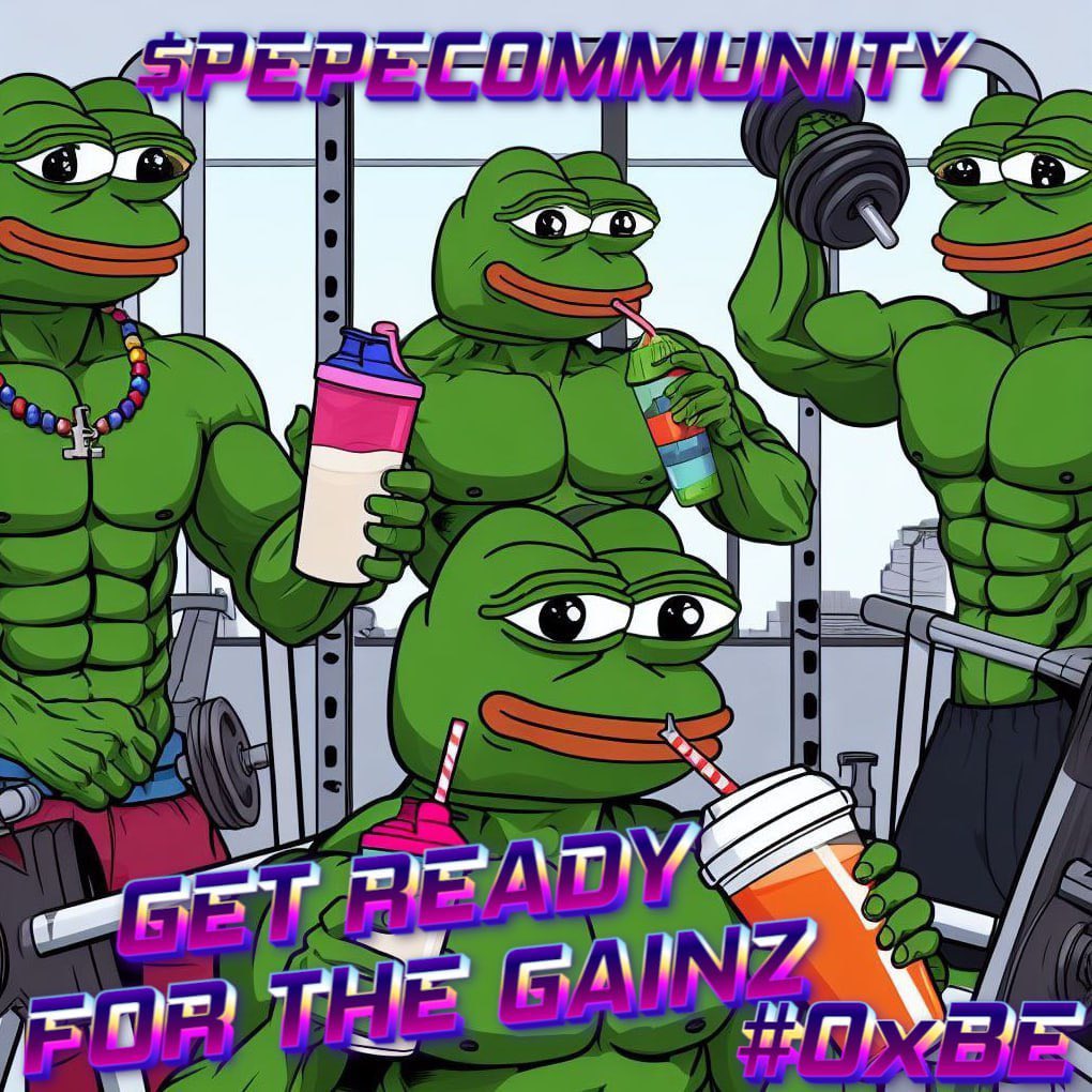 0xBEMichael's tweet photo. Do y’all have #frogenergy? 

I know that #pepecommunity_ definitely has that frog energy 💪🏻🐸

I’m about to be on that $pepe juice soon 😂

#0xbe supporting all communities 💚

#btc
#memecoin 
#pepe
#crypto https://t.co/pxbzDh9zJd