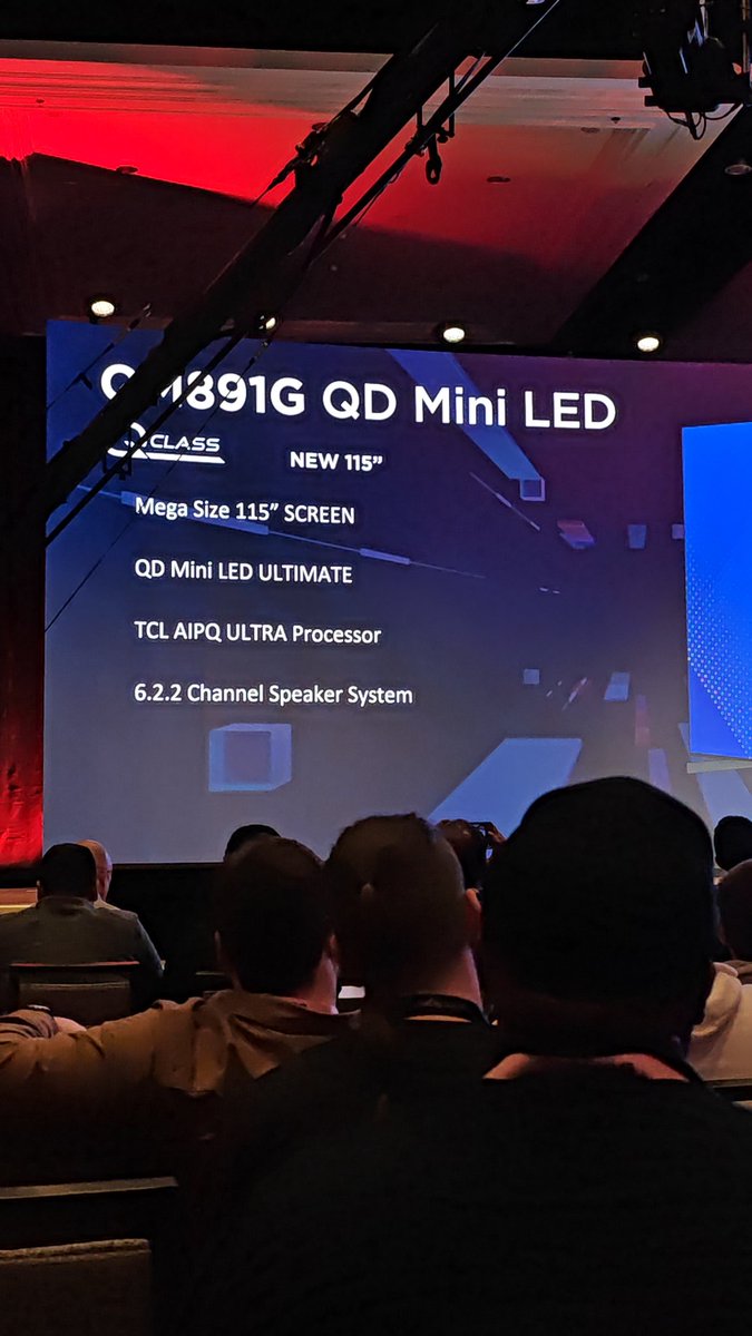 GeekZillaTech's tweet image. Hasta 115&quot; @tclmex ofrece entretenimiento a un nuevo nivel en #CES2024 , además de sonido Dolby Atmos con las #TCLSoundBar