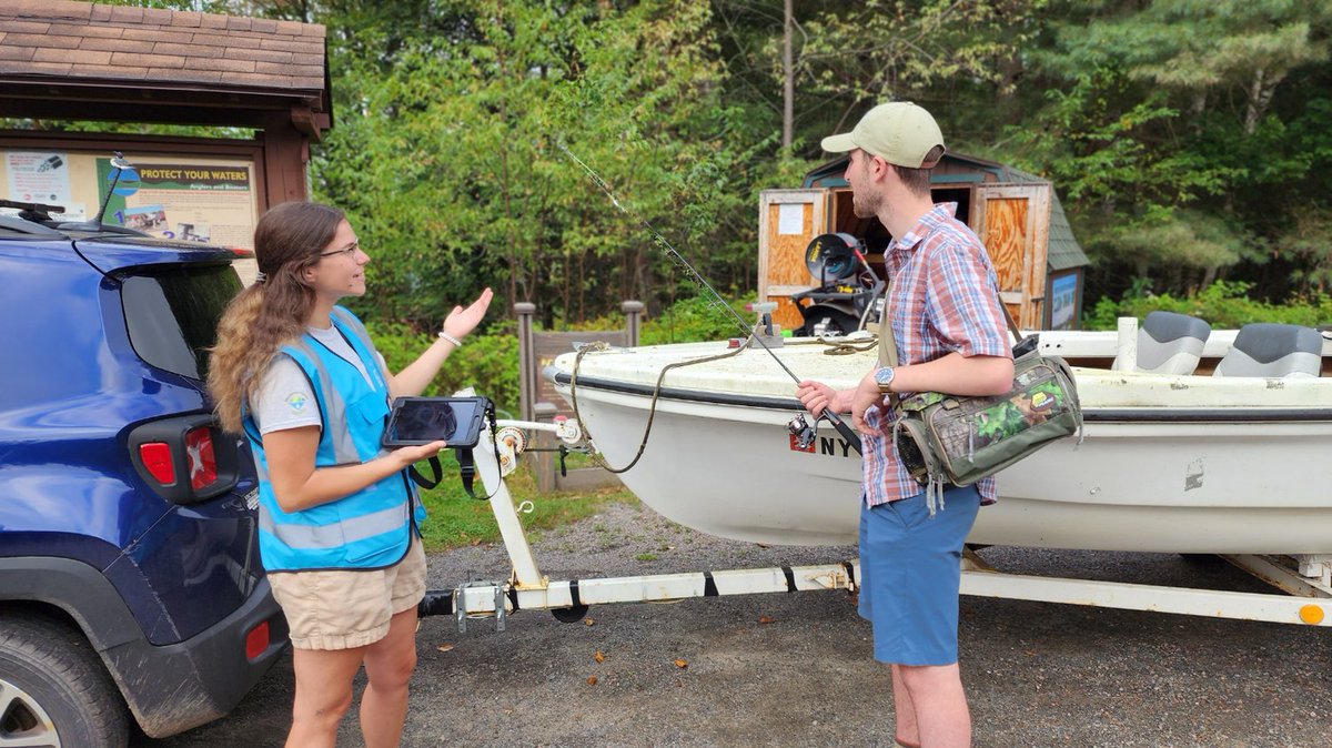 Are you or someone you know looking for summer employment? We're in the process of hiring 100+ Watercraft Inspection Stewards to assist in efforts to prevent the spread of aquatic invasive species. Learn more about our openings by visiting adkwatershed.org/employment.