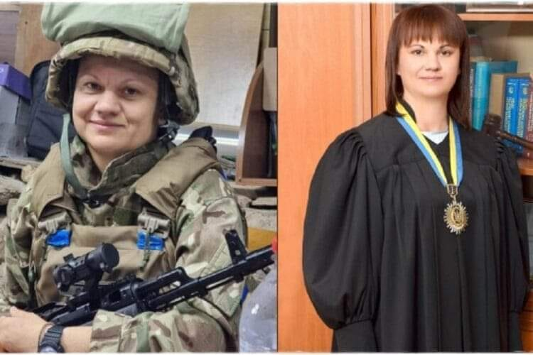 gsilch1's tweet photo. Олена Ковбій - перша в історії України жінка-суддя, яка добровільно пішла на фронт.🙏❤️ https://t.co/AtIUX0aGvz