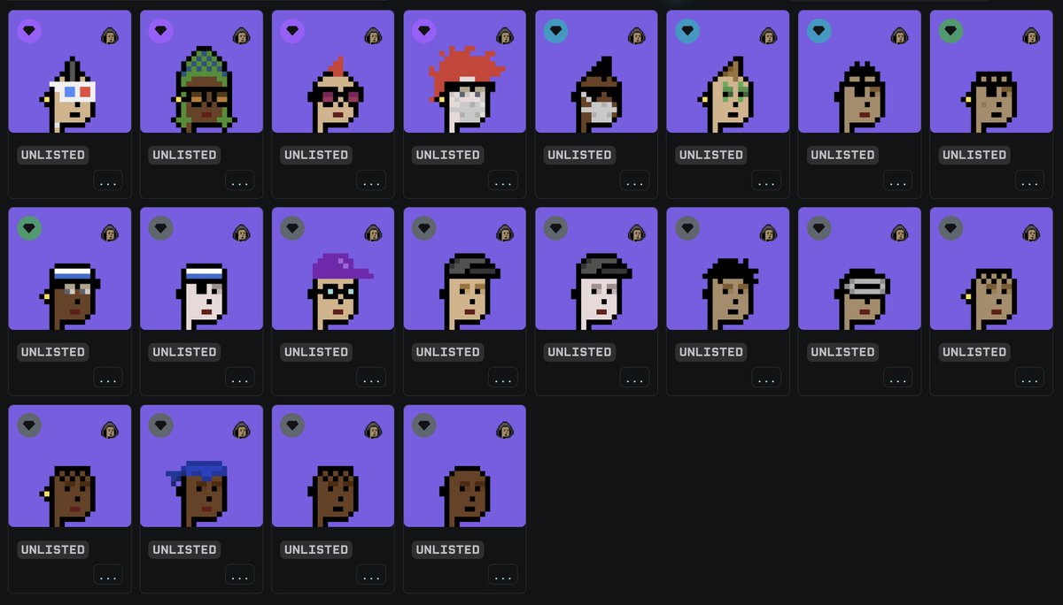 solanababypunks's tweet photo. So @FakeKingEniac adopted SBP #353 for 0.073$Sol and now have a big family of 20 BabyPunks! 🫶

https://t.co/BjDY3hnQNB https://t.co/tvvBhbkxzd