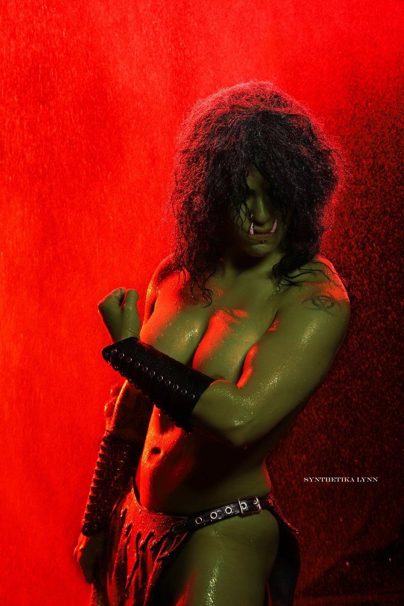 synthetika_lynn's tweet photo. The orc is coming back very soon 😊 https://t.co/K4fOiIDuB7