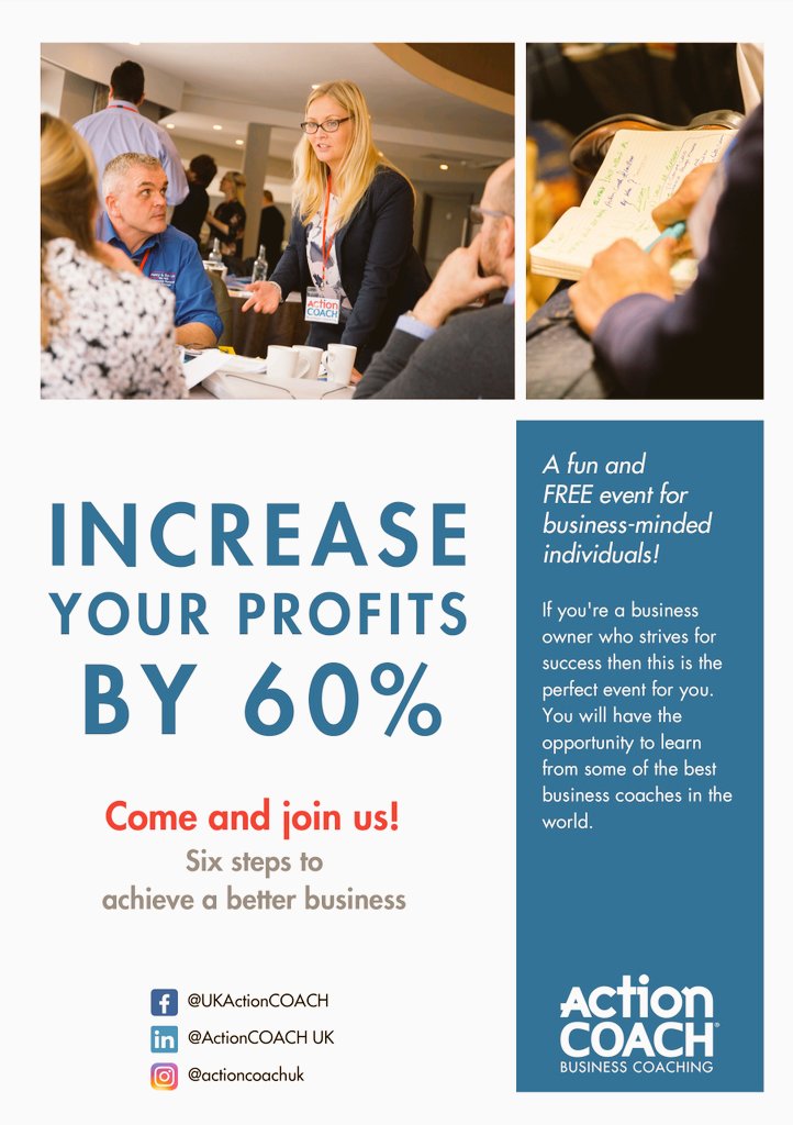 StephenN79's tweet photo. Business Owners Take Note 👇

Join our FREE ActionCOACH Lunch and Learn Webinar 🌐 to Unlock your Businesses Success 🌟 

Upcoming Webinar Dates 📆

10th and 24th Jan
7th and 21st Feb
6th and 20th Mar
17th Apr

Message me to register your interest 👍

#BusinessGrowth https://t.co/br3AFP7TG2