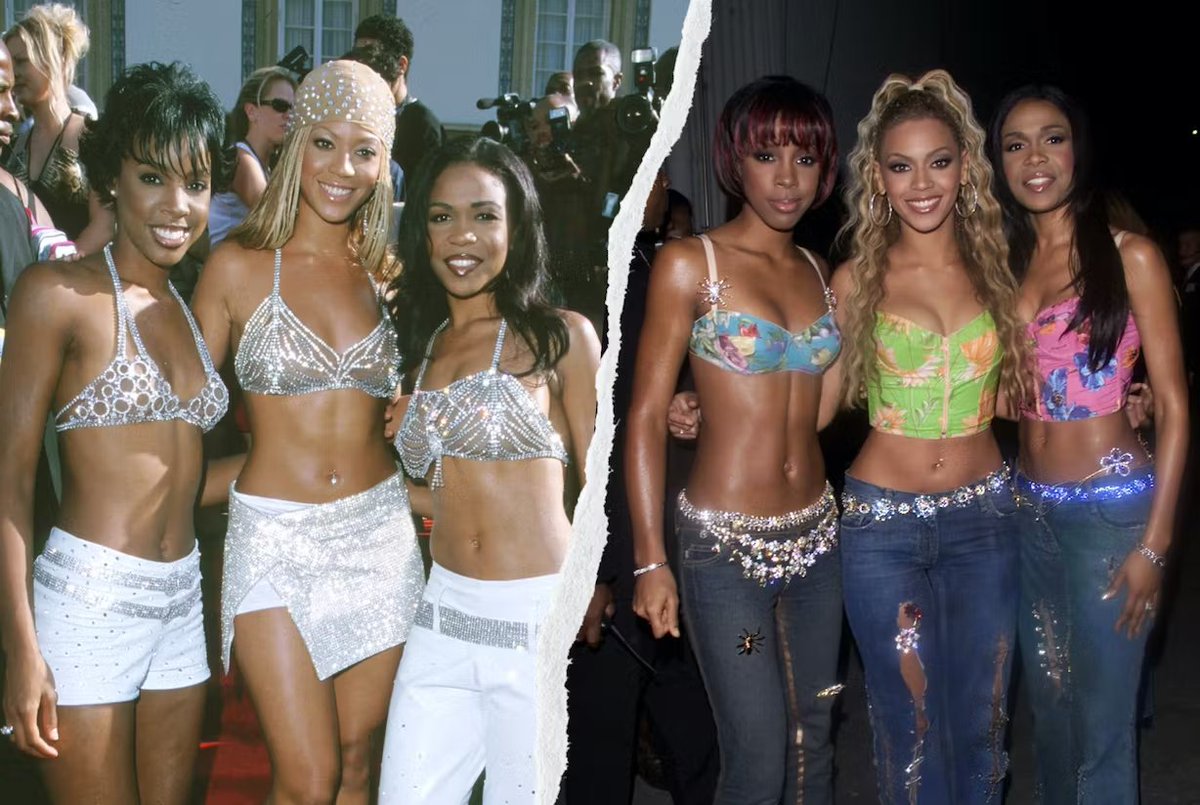 beyphilic's tweet photo. Destiny's Child being the most coordinated girl group ever (appearances, red carpet &amp; event looks only)

A THREAD 🧵: https://t.co/p0zZUoqpR9