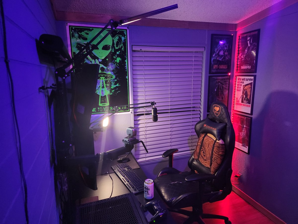 This is where streams, gaming and work collide. I think I'm done. What do you think? 

Show off your Battlestation!