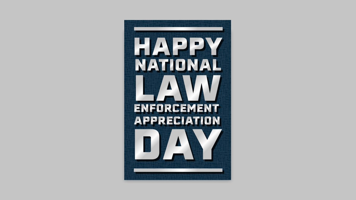 Happy #NationalLawEnforcementAppreciationDay from CardSnacks!👮👮‍♀️👮‍♂️
How do you show appreciation to law enforcement?🚓
Retweet to be entered into our weekly drawing for a 25$ Amazon Gift Card! 🤑💸#Giveaway 
PS: Check out this card we made to celebrate!
card.cardsnacks.com/m/i/3cq4d83bceb