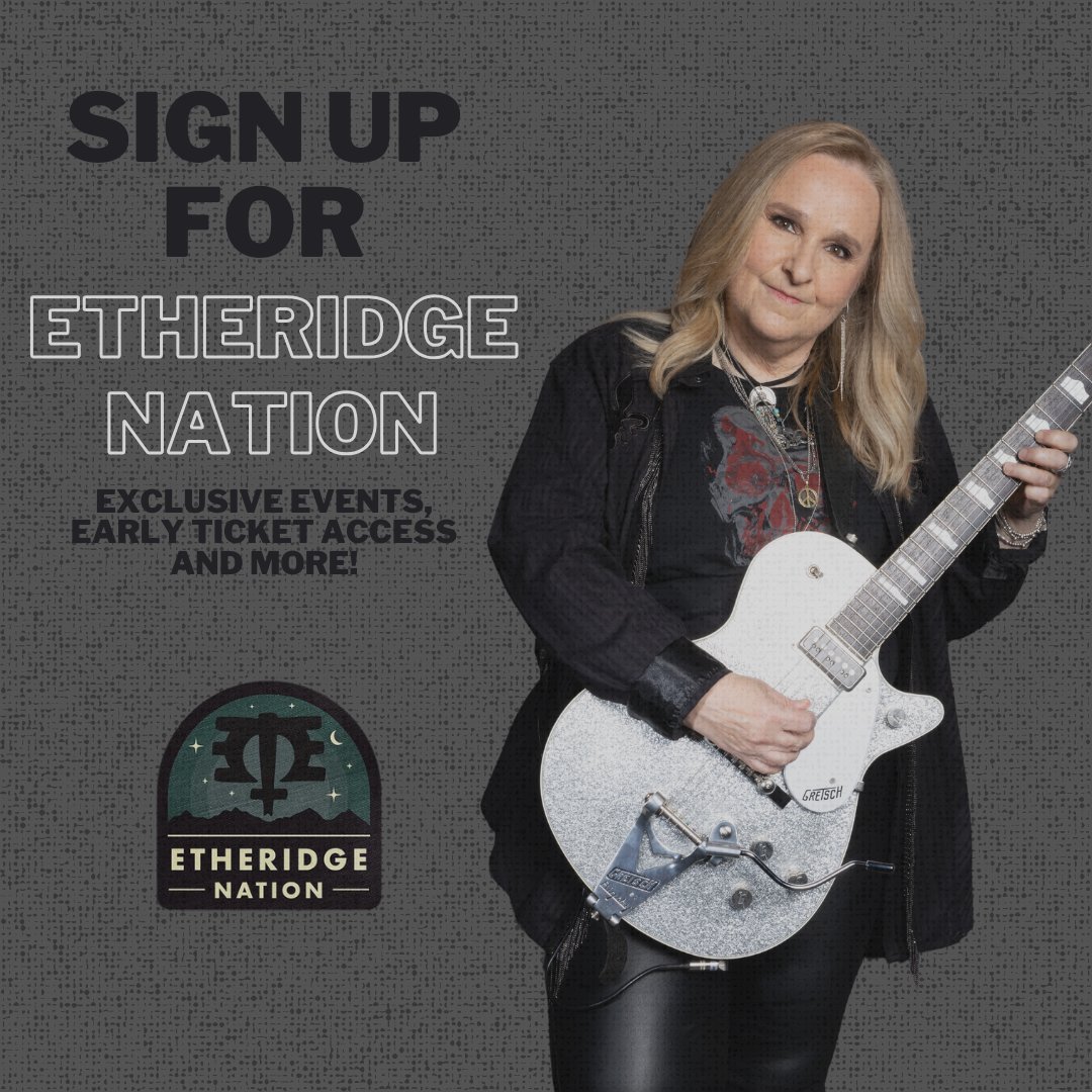 Get exclusive access to tickets, events and more by signing up for Etheridge Nation ✨ Join today at melissaetheridge.com/fan-club/ #TeamME