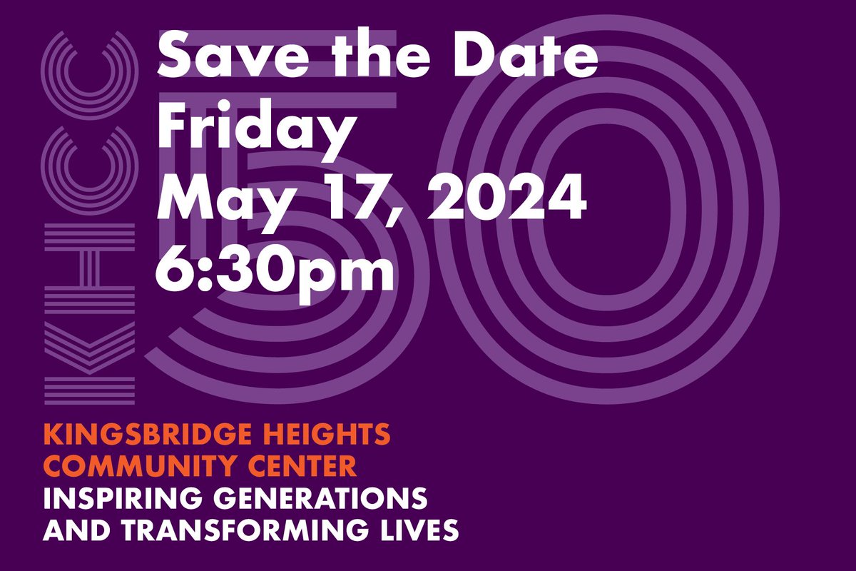 khccnyc's tweet photo. It's finally here—our 50th anniversary year! 🎉  We're super excited to kick off this year celebrating all the amazing work done and lives changed at KHCC! We're proud to serve the Bronx and can't wait for what's in store in the next 50 years. 
#KHCC #KHCCares #Bronx #KHCCturns50 https://t.co/mLiX4WHwJq
