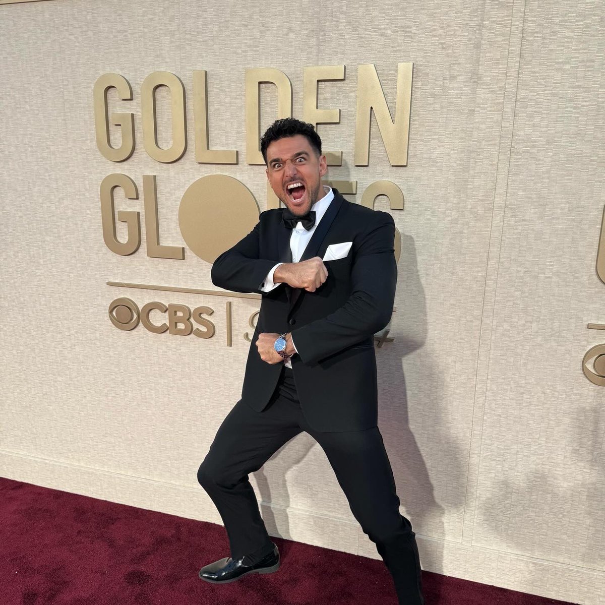 NakoaDecoite's tweet photo. Content dump from the 81st Golden Globes. Kristien Gijbels you are an angel and I can’t thank you enough for inviting me. Next time we’ll sit at the nominees table 😉 https://t.co/4KaH2voUjb