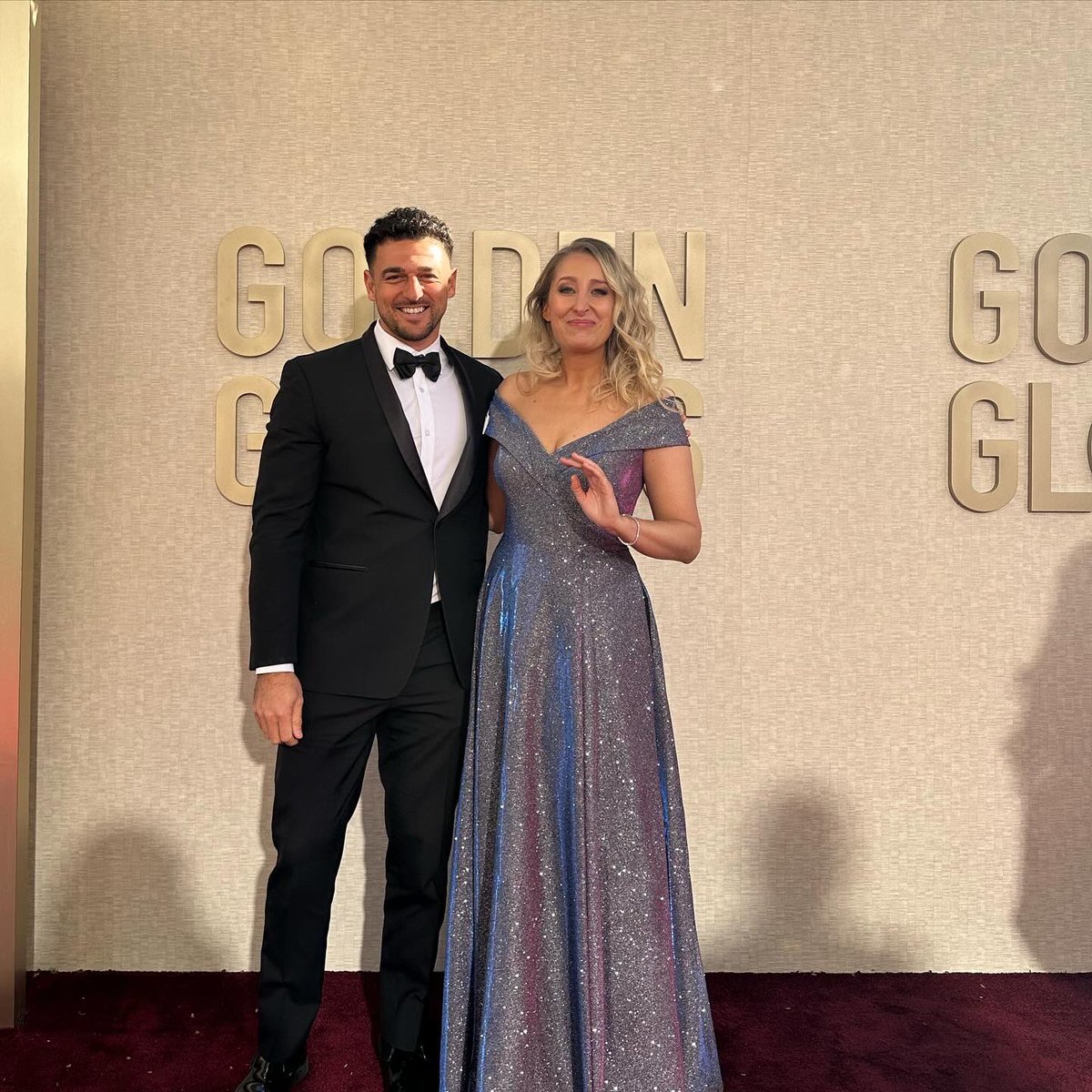 NakoaDecoite's tweet photo. Content dump from the 81st Golden Globes. Kristien Gijbels you are an angel and I can’t thank you enough for inviting me. Next time we’ll sit at the nominees table 😉 https://t.co/4KaH2voUjb