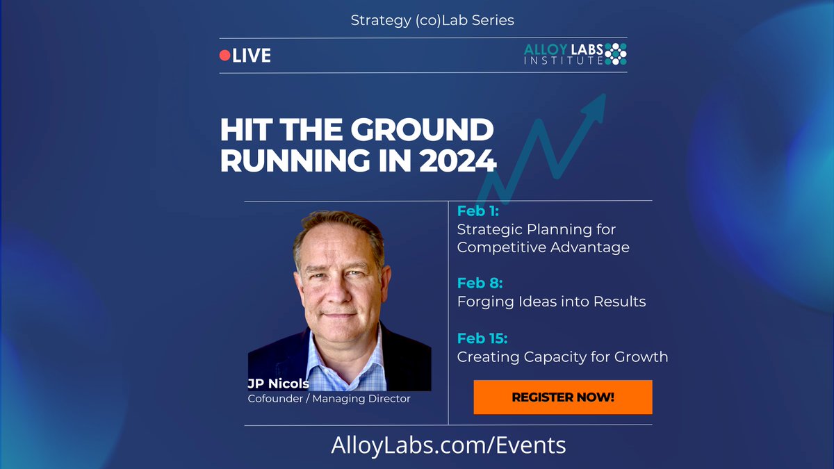 AlloyLabsInst's tweet photo. "Insanity is doing the same thing over and expecting different results"

Is this the year you fall further behind, or the year you start to break out from the pack?

Unlock new sources of growth for your FI with our Strategy (co)Lab series. https://t.co/BVaCllmm6V https://t.co/VAylj9iVnQ