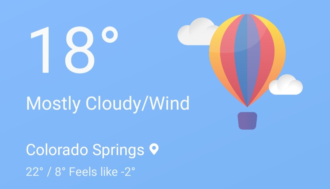 teknodave's tweet photo. It be just a tad chilly outside today.
Normal this time of year: low-mid 40s #COSwx https://t.co/6giH36aZ9i