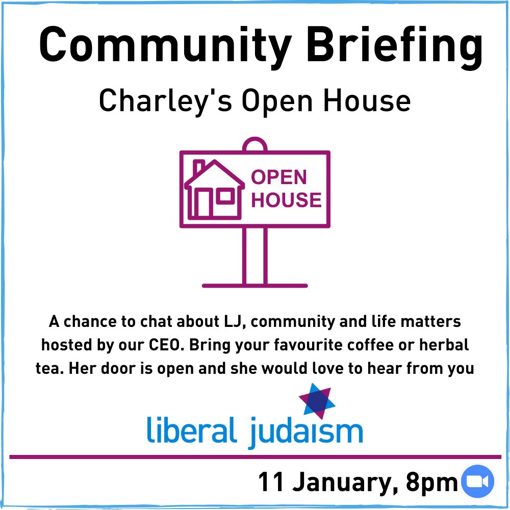 This is the place to be, there is always a welcome at @RabCharley Open House! @petecsimms @PhilR_R @JewsInYork @JayDProsser @RobFreudenthal @rabbiellisarah @nitzevet @LiberalJudaism @LondonSynagogue @The_LJS @SouthgateProg @finchleyprog @Eliana_Esther6 @NPLS_Synagogue