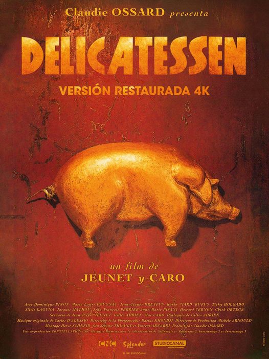 CinetecaMexico's tweet photo. La ópera prima de los directores franceses Jean-Pierre Jeunet y Marc Caro, construye un relato de ciencia ficción sobre lo que es capaz de hacer el ser humano por sobrevivir.
____
DELICATESSEN (1991) en 𝐂𝐢𝐧𝐞𝐭𝐞𝐜𝐚 𝐍𝐚𝐜𝐢𝐨𝐧𝐚𝐥 𝐌𝐞́𝐱𝐢𝐜𝐨 ✨🎬 https://t.co/DTyot04uG1 https://t.co/u4y7QhKE8J