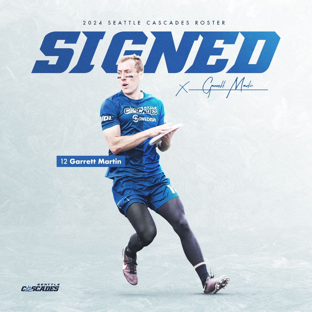 SeattleCascades's tweet photo. #12 Garrett Martin running it back in 2024. Welcome back, Garrett💪 https://t.co/5ZncqbHWAX