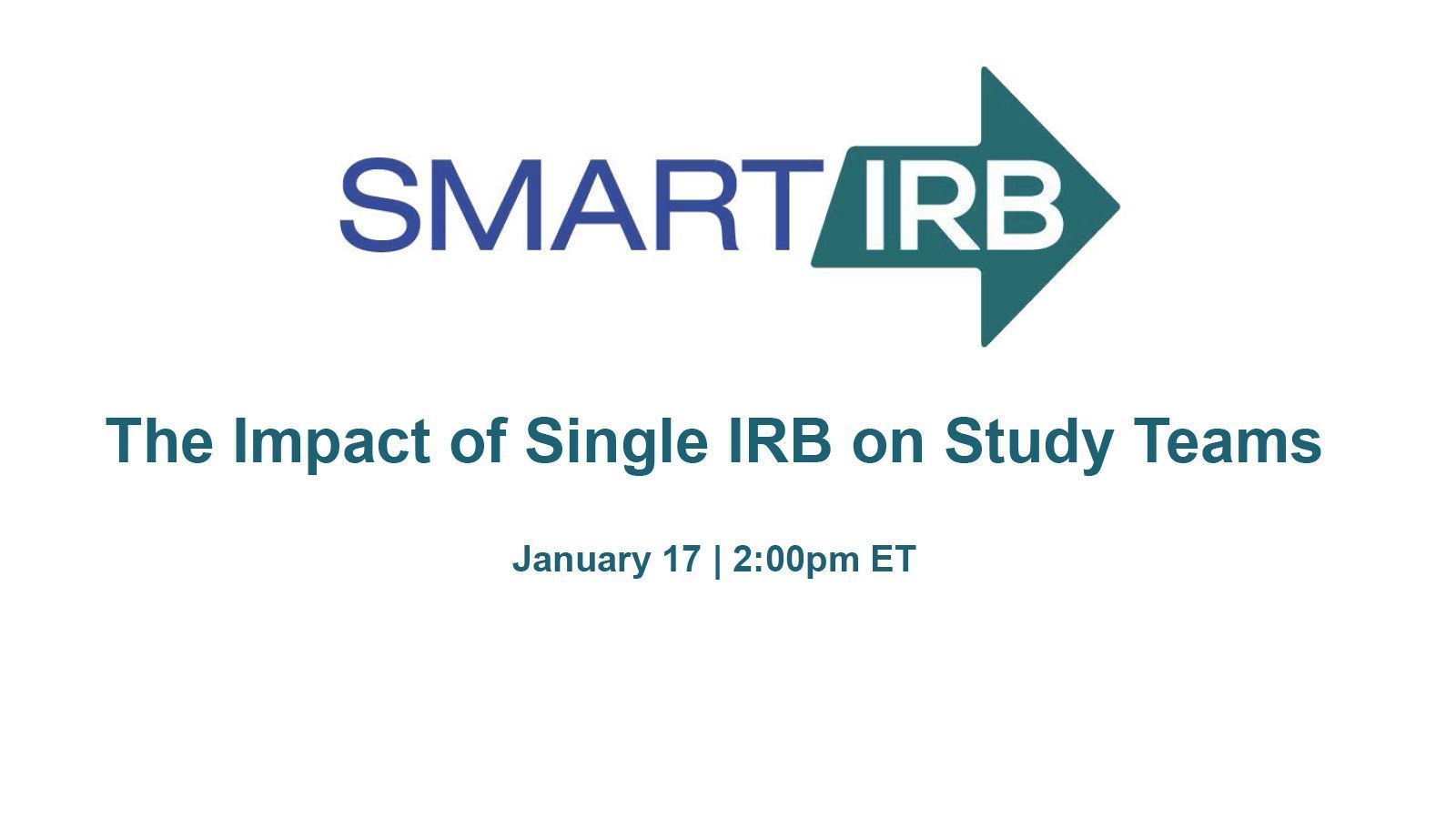 Smart irb cheap