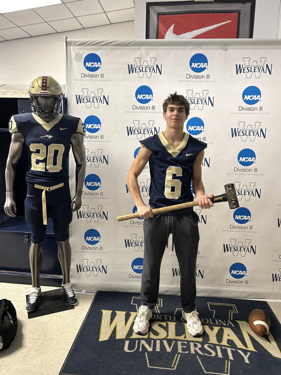 Ricky Goulet (@ricky_goulet) on Twitter photo After an amazing visit at North Carolina Wesleyan University. I have been blessed to receive my second offer! I just want to thank <a href="/Q_Tobias41/">Coach Quinn Tobias</a> for being so real with the visit giving the perspective of a former alum at the University. Overall I had an outstanding experience and After an amazing visit at North Carolina Wesleyan University. I have been blessed to receive my second offer! I just want to thank <a href="/Q_Tobias41/">Coach Quinn Tobias</a> for being so real with the visit giving the perspective of a former alum at the University. Overall I had an outstanding experience and
